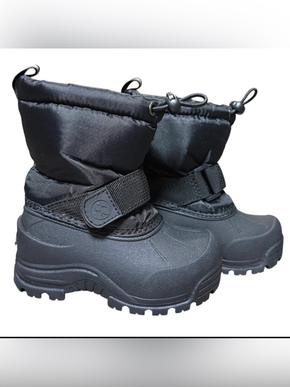 Northside Frosty Faux Fur Lined Insulated Waterproof Winter Black Snow Boots 6